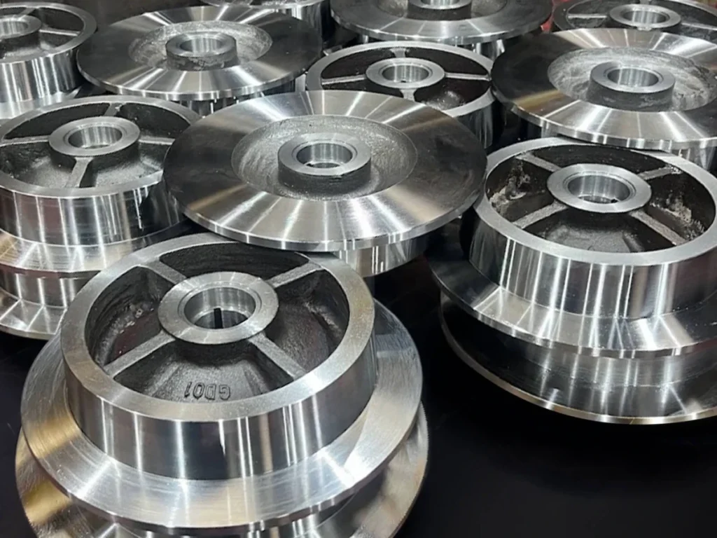 Machined roller coaster wheels